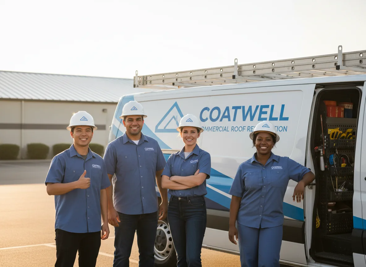 Commercial roof coating company in Briggsdale, CO